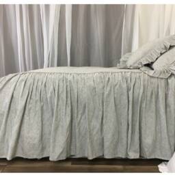 Bedspread Upgrade - Add White Cotton Liner Or Padding Insert On The Bedspread Platform, Not Sold Separately - thumbnail 2