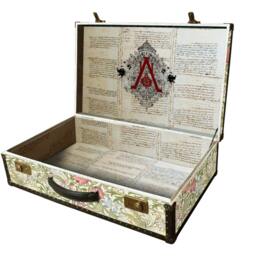 Morris Wallpaper Suitcase, Decorative Storage Furniture, Handmade in London - thumbnail 2