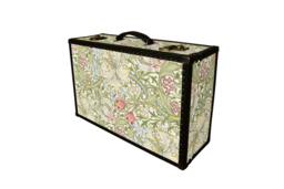 Morris Wallpaper Suitcase, Decorative Storage Furniture, Handmade in London - thumbnail 1