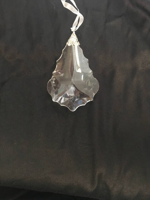 Clear Faceted Reflective Acrylic Large Crystal Perfect For Craft Project Make A Chandelier Or Hang Individually As Christmas Ornaments - image 1