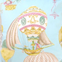 Hot Air Balloon Pillow Cover Waverly French Country Decor - thumbnail 2