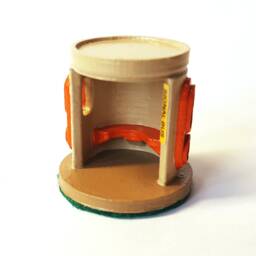 Canberra Bus Shelter - 3D Printed Miniature - thumbnail 2