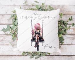 Mood Swing Cushion, Friend Gift, Teenager Motivational Gothic Girl Gift For - thumbnail 1