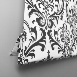 Roman Shade. 10 Seconds-No Tool Installation. Sewn Professionally - thumbnail 2