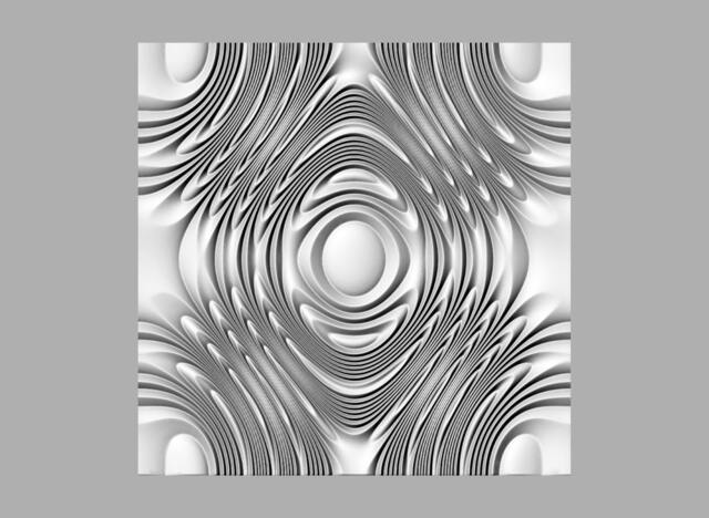 Dez129 Seamless Wall Panel 3D Model For Cnc Machining With Software Vectric Aspire, Cut3D, Artcam - image 1
