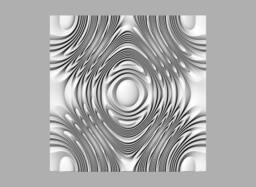 Dez129 Seamless Wall Panel 3D Model For Cnc Machining With Software Vectric Aspire, Cut3D, Artcam - thumbnail 1