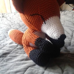 Crochet Fox/Baby Shower Gifts Newborn Gift - thumbnail 4