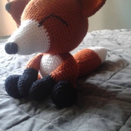 Crochet Fox/Baby Shower Gifts Newborn Gift - thumbnail 3