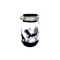 Beagle Night Light, Fairy Light Up Jar, Lovers Gift, Dog Memorial Art, Beagle Decor, Decal - thumbnail 3