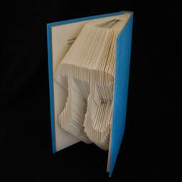 Pi 3.14 Irrational Stars Hearts & Symbols Folded-Book Art Sculpture - thumbnail 4