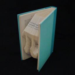 Pi 3.14 Irrational Stars Hearts & Symbols Folded-Book Art Sculpture - thumbnail 2
