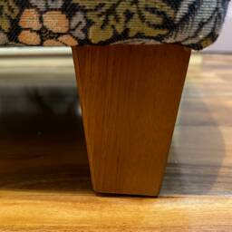 Hand Made Storage Footstool in William Morris Strawberry Thief Tapestry Fabric - thumbnail 3
