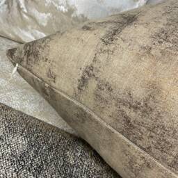 Elegant Caesar Sienna Cushion Cover Luxurious Shimmering Gold & Copper Fabric By Prestigious Textiles - thumbnail 2