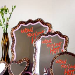 Leopard & Lippy Mirror - 2x Sizes - thumbnail 3