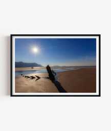 Rhossili Bay Wales Print - Gower Photography Wall Art Welsh Coastal Decor - thumbnail 1