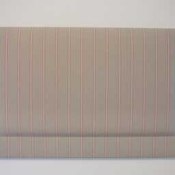 Red Stripe Upholstered Headboard Handmade in Cotswolds - thumbnail 4