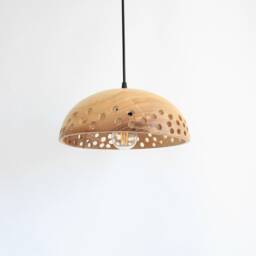 Flush Mount Ceiling Light For Kitchen Island, Scandinavian Pendant Light, Rustic Plug in Chandelier - thumbnail 3