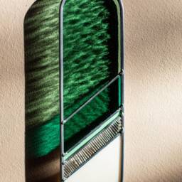 stained Glass Suncatcher Panel Wall Hangings in Green Colors Tones. Home Decor - thumbnail 2