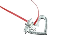 12Th Anniversary Christmas Ornament - Our Husband Wife Linen Tree Decoration Hanging Keepsake