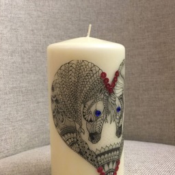 Horse Gift, Valentine Horse Lovers, Personalized Candle, Unique Candle Favor, Gift For Her, Him - thumbnail 3
