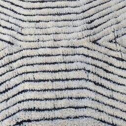 Beni Ourain Rug Boujad Rug Moroccan Wool Hand Woven Genuine Beni Ourain Carpet Soft Shag Artistic Oriental Checker - thumbnail 4