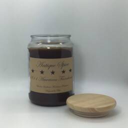 Antique Spice Highly Scented Candle /Apothecary Jar 26Oz/Paraffin Wax/Farmhouse Candle/Hand-Poured Candle/Country-Primitive - thumbnail 2