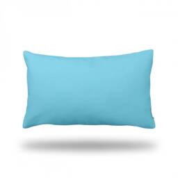 "Baby Blue Throw Pillow, Decorative Pillow Cover, Insert, Case - Rectangle 13"" X 22" - thumbnail 2