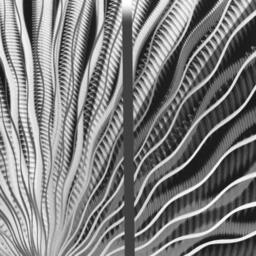 Large Silver Metal Wall Art Modern Abstract Sculpture By Brian M Jones - thumbnail 4