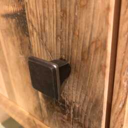 Kensington Bedside Cabinet - Rustic Pine Wood - thumbnail 4