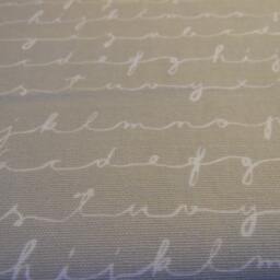 Alphabet.grey.white.nursery Decor.script.cursive.home Decor.gift.pillow Cover.slipcovers.toss Pillows.throw Pillows.toss Pillows.teacher - thumbnail 3