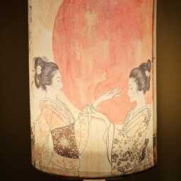 Usb Geisha Women - Table Lamp Oriental Design Home Decor Bedside Night Light Gift - thumbnail 2