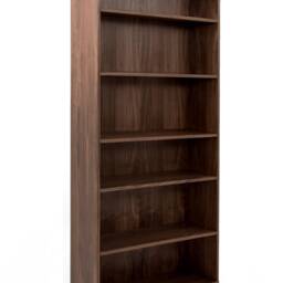 Bookcase, Bookshelf Made Of Walnut Vaneer - Livlo O-R06 - thumbnail 3