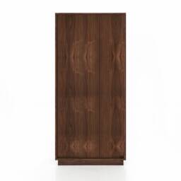Bookcase, Bookshelf Made Of Walnut Vaneer - Livlo O-R06 - thumbnail 2