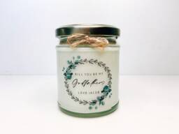 Will You Be My Godfather?, Godfather Gift, Proposal, Fairy Godfather, Candle - thumbnail 1