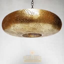 Moroccan Fixtures Lamp Pendant Light Brass, Lampshades , New Home Decor Lighting - thumbnail 3