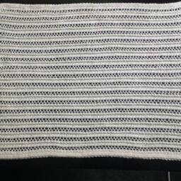 Nice & Soft Handknitted Off White Baby Blanket - thumbnail 4