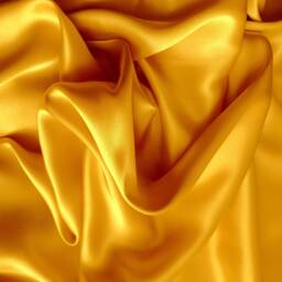 Handmade Gold Charmeuse Satin Pillowcase, All Sizes