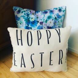 Hoppy Easter Pillow - thumbnail 1
