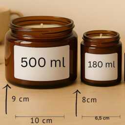 Christmas Candle Gift Boho Soy Candles, 180 500Ml Ml Birthday Candle, Gift, Candles Style - thumbnail 4