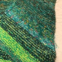 Green Squish Bedspread Or Afghan - thumbnail 3