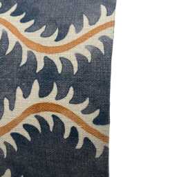 Helter Skelter Slate Handmade Lampshade, Table Ceiling Pendant, Country Lamp Shade, Blue Lampshade - thumbnail 3