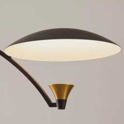 1950's Mid Century 2 Light Celling Flush Mount Fixture Pendant Cosmic Duo Regolith Modern Brass Starscape Caswell Chandelier - thumbnail 3