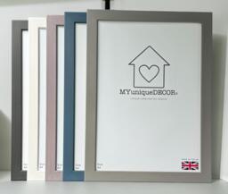 Photo Frame Picture Solid Wood Handpainted - Any Colour Lots Of Sizes - thumbnail 1