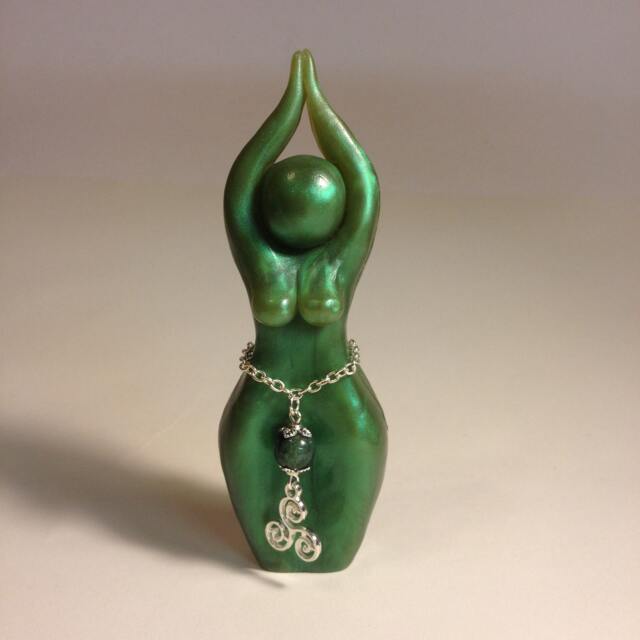 Druantia Druid Goddess Priestess Sculpture - Statue, Story Goddess, Nematona, Brigid, Celtic - image 1
