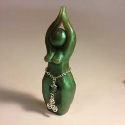Druantia Druid Goddess Priestess Sculpture - Statue, Story Goddess, Nematona, Brigid, Celtic - thumbnail 3