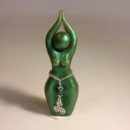 Druantia Druid Goddess Priestess Sculpture - Statue, Story Goddess, Nematona, Brigid, Celtic - thumbnail 1