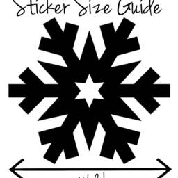 20 X Vinyl Snowflake Stickers, Decal Mural. Cardmaking, Scrapbooking, Gift Wrapping, Crafting, Christmas Wall, Window, Mirror Decor - thumbnail 3
