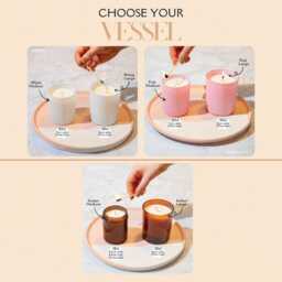 Bridesmaid Proposal Candle - Personalised Gift With Name, Message & Date Will You Be My Bridesmaid? Handmade Soy UK - thumbnail 3