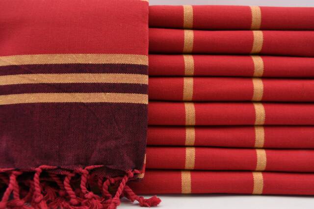 "Multicolor Towel, Turkish Peshtemal, 33""x70" - image 1