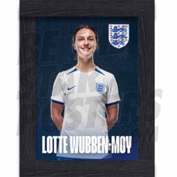 Lionesses Wubben-Moy 23/24 Home Headshot Poster - Officially Licensed Product A4/A3 Framed Options - thumbnail 2